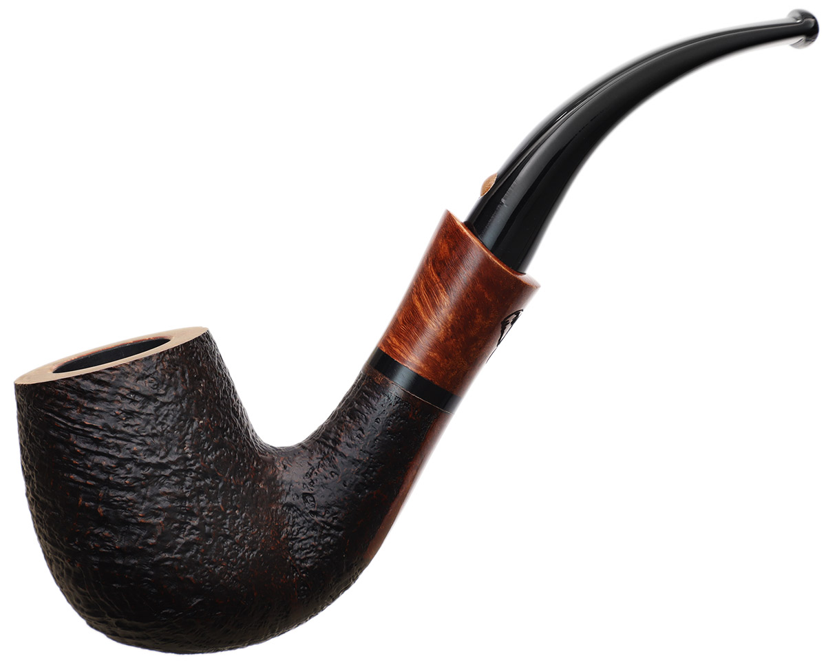 White Elephant Serengeti Sandblasted Bent Billiard (9mm)