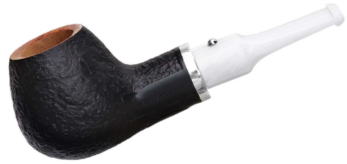White Elephant Ebony & Ivory Sandblasted Brandy (9mm)