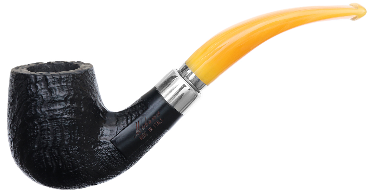 Molina Ambra Sandblasted Army Mount Bent Billiard (9mm)