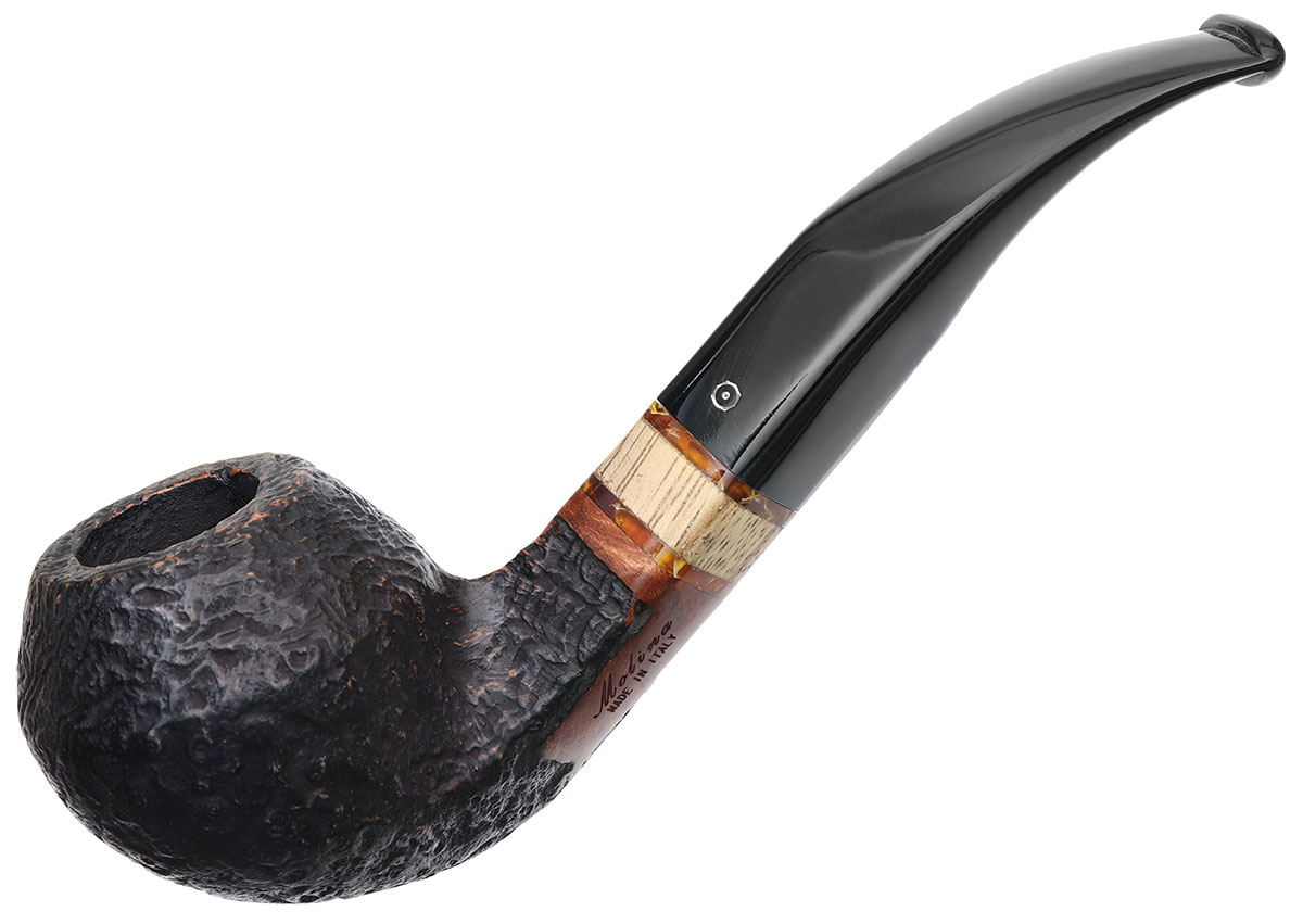 Molina Zebrano Sandblasted Bent Bulldog (9mm)