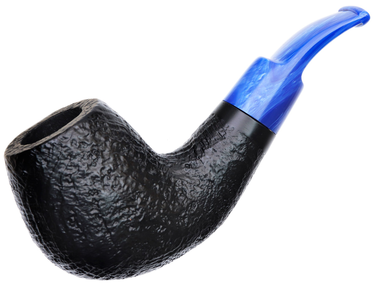 Molina Azzurro Sandblasted Bent Billiard (9mm)