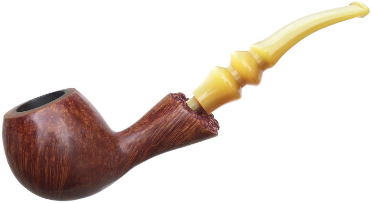 American Estates American Smoking Pipe Company Smooth Bent Apple (11/97-MT) (Replacement Stem)