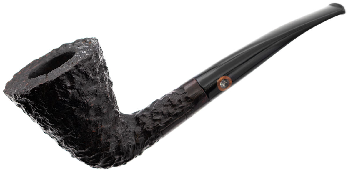 American Estates American Smoking Pipe Company Rusticated Bent Dublin (Regd. No.) (1/89-MT) (6) (Mark Tinsky)