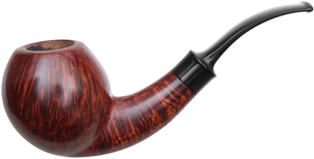 Danish Estates: Tao Bent Apple with Silver Band (9mm) (Unsmoked) Tobacco  Pipe