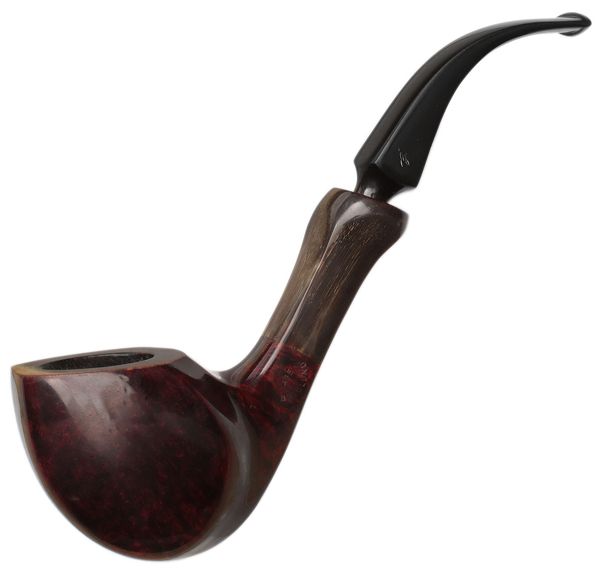 Estate Tobacco Pipes Danish Estates Age Bogelund Smooth Freehand with