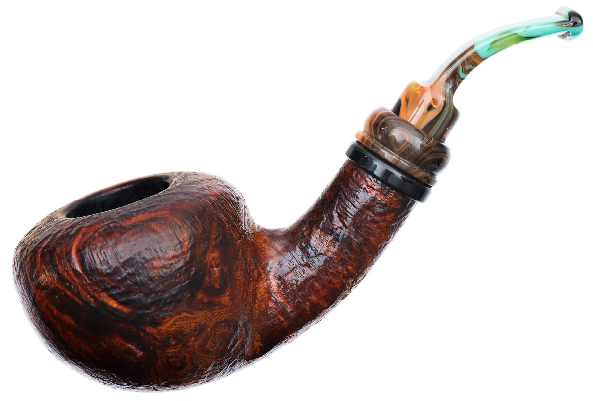 Danish Estates Neerup Classic Sandblasted Bent Apple (9mm)