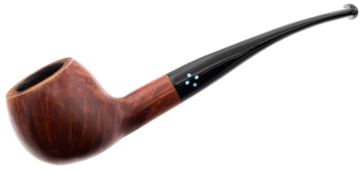 English Estates Sasieni 4 Dot Walnut Bent Apple