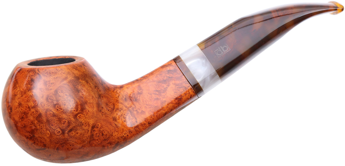 German Estates Design Berlin Baltic-Amber Smooth Bent Apple (01) (9mm) (Unsmoked)