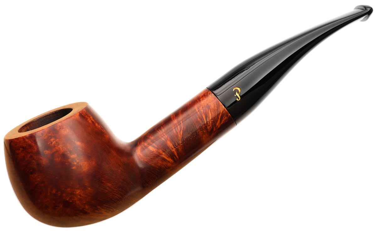 Irish Estates Irish Seconds Smooth Bent Apple (Fishtail) (3) (9mm)