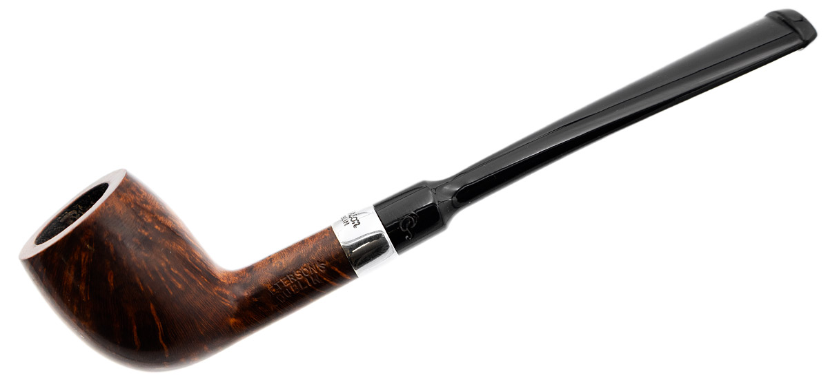 Irish Estates Peterson Speciality Smooth Nickel Mounted Belgique (Fishtail)