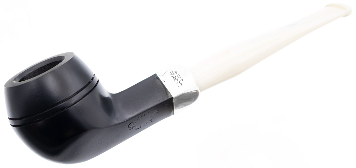 Irish Estates Peterson Silver Mounted Ebony Army (150) (Fishtail) (2018)