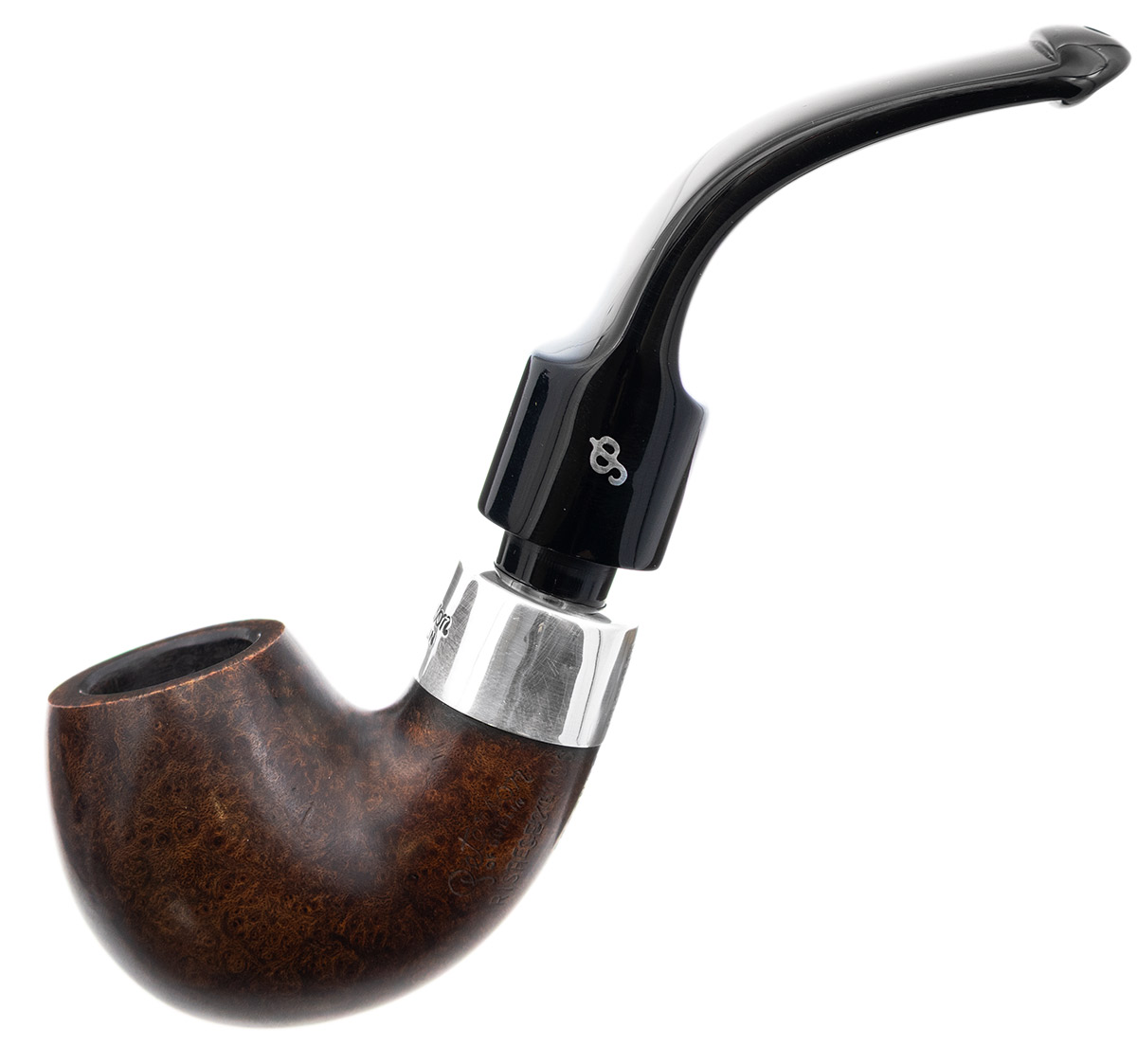 Irish Estates Irish Seconds Smooth Bent Billiard with Silver (P-Lip) (2023)