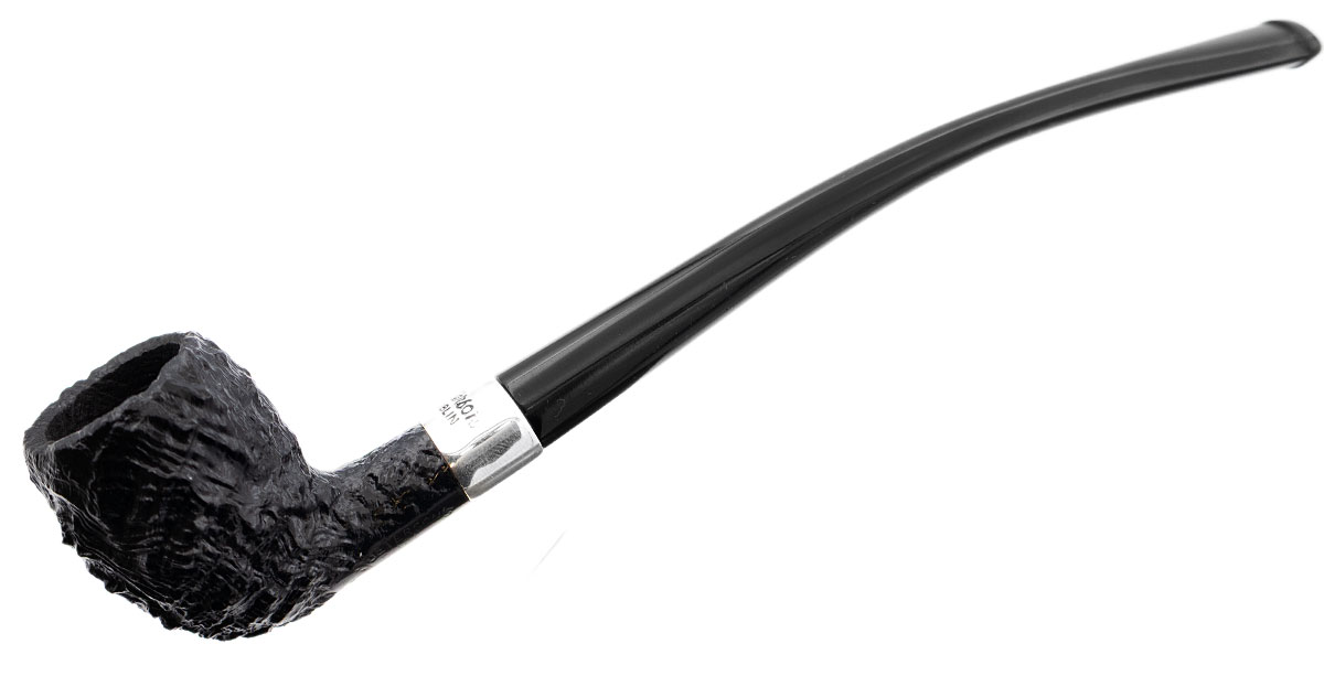 Irish Estates Irish Seconds Rusticated Cutty with Silver Band (Fishtail) (2)