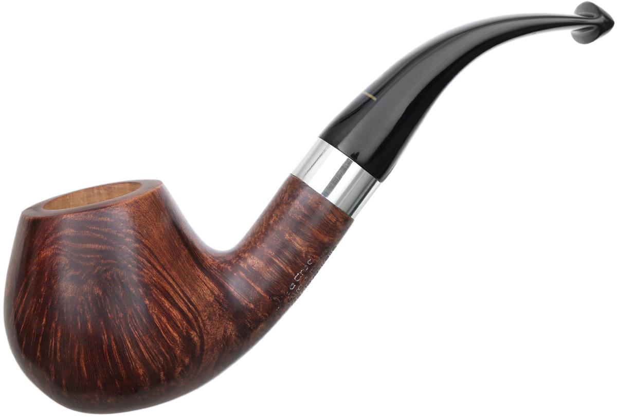 Italian Estates Pipa Croci Smooth Bent Brandy (9mm) (Unsmoked)