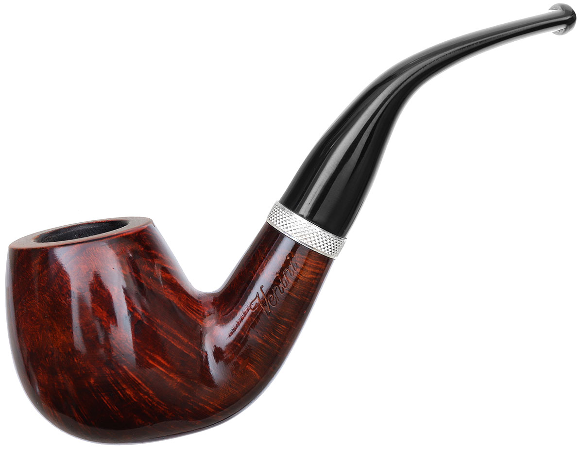 Estate Tobacco Pipes: Italian Estates Venini Smooth Bent Billiard (9mm ...