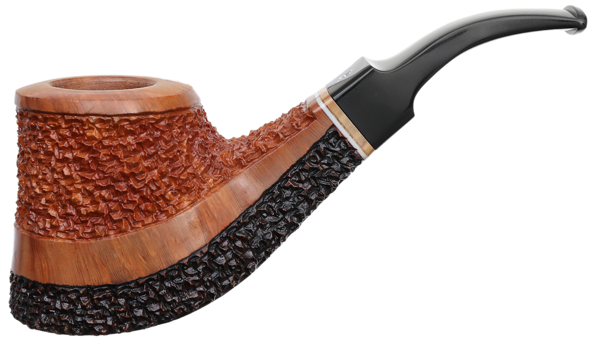 Estate Tobacco Pipes Italian Estates Posella Rusticated Volcano (RN