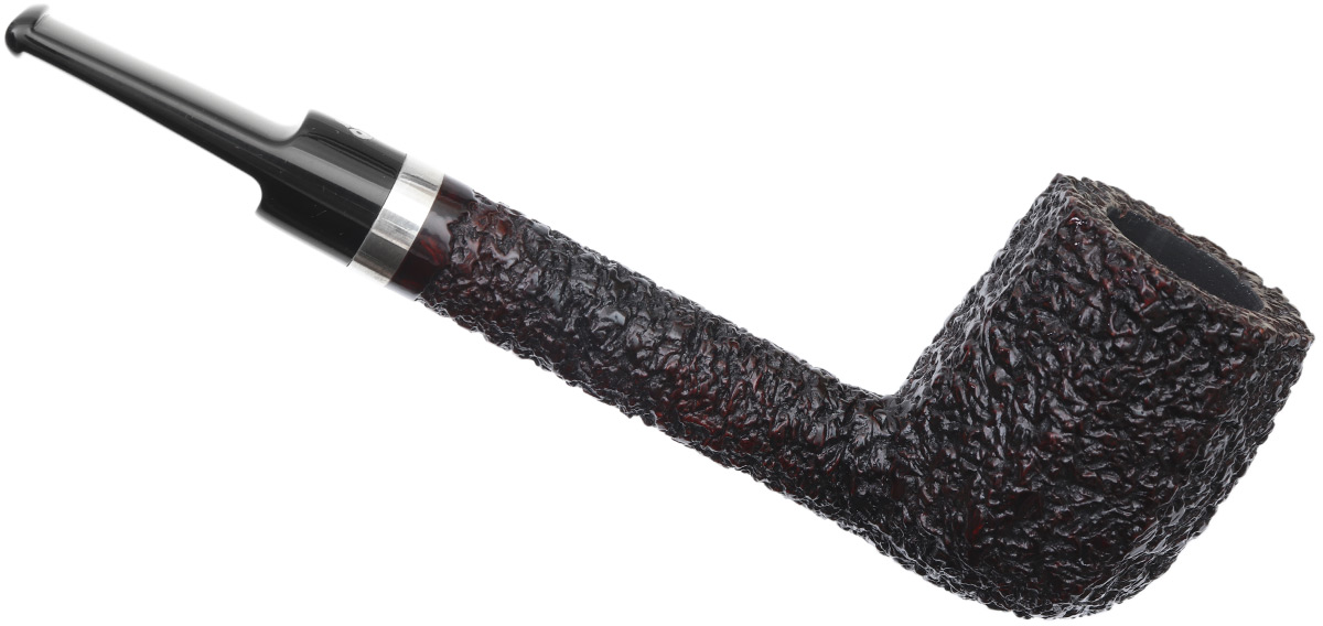 Estate Tobacco Pipes: Italian Estates L'anatra Partially Rusticated 