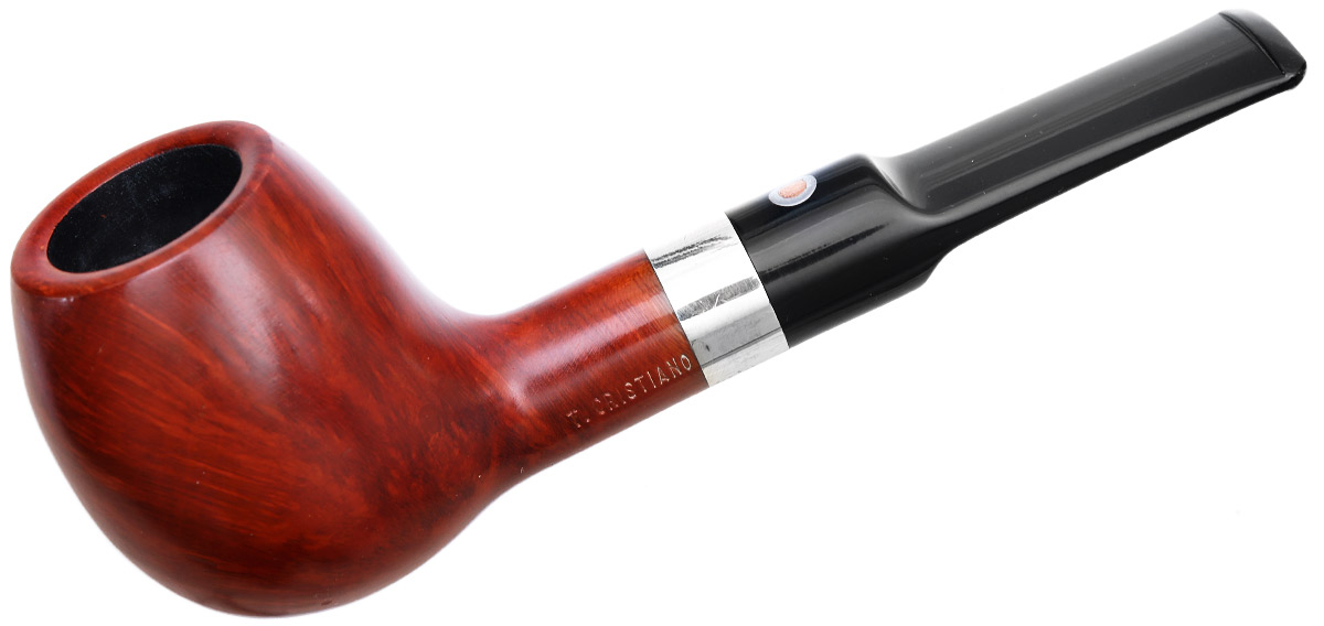 Italian Estates T. Cristiano Metamorfosi Smooth Apple with Silver (A510) (9mm) (Unsmoked)