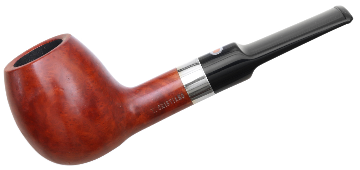 Italian Estates T. Cristiano Metamorfosi Smooth Apple with Silver (A510) (9mm) (Unsmoked)