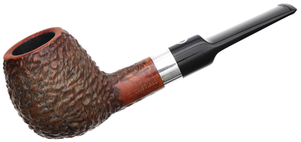 Italian Estates T. Cristiano Metamorfosi Rusticted Apple with Silver (D510) (9mm) (Unsmoked)