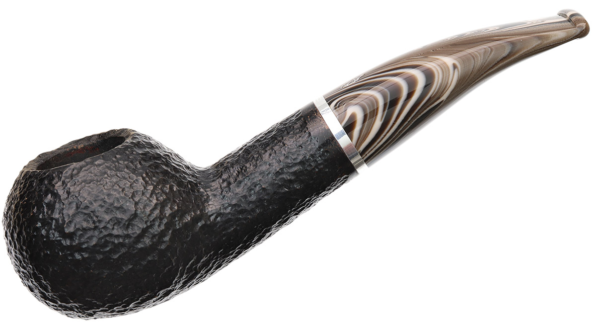 Italian Estates Savinelli Morellina Rusticated Black (321) (6mm)