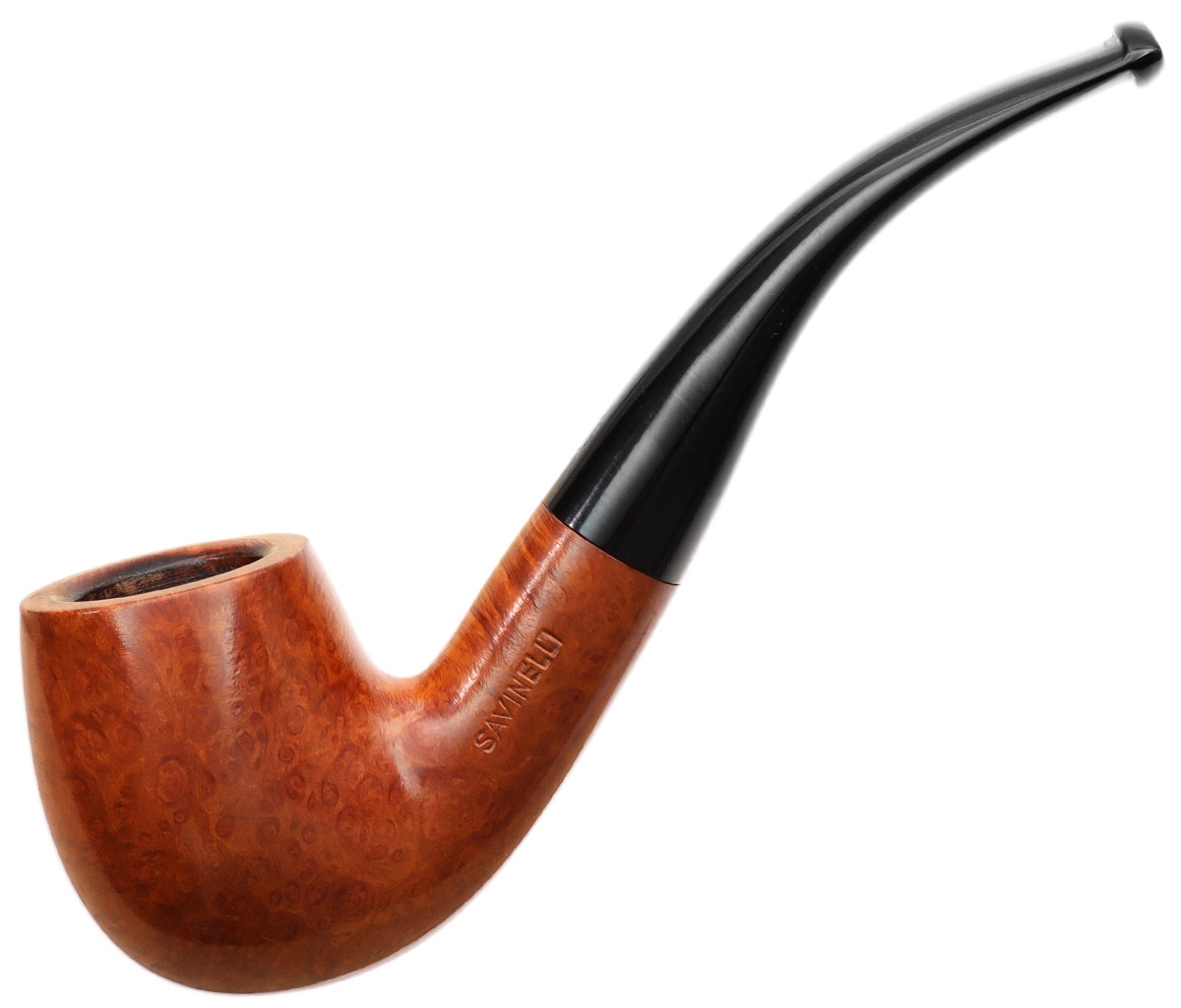 Italian Estates Savinelli Smooth Bent Billiard (9mm)