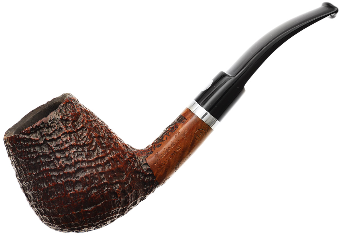Italian Estates Mastro de Paja Sandblasted Bent Brandy (1B) (One Sun) (9mm)