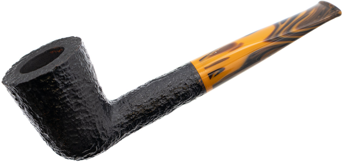 Italian Estates Savinelli Tigre Rusticated Black (409) (6mm)