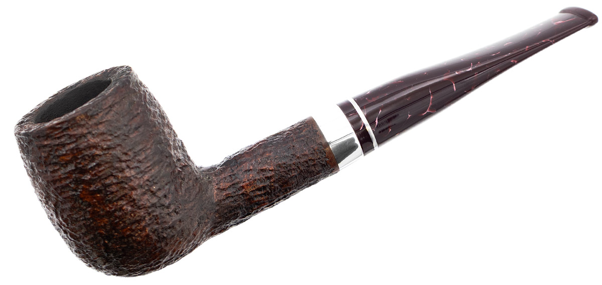 Italian Estates Savinelli Bacco Rusticated Dark Brown (128) (9mm)