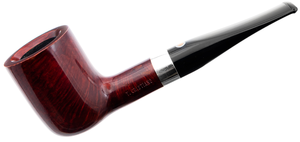 Italian Estates T. Cristiano Metamorfosi Smooth Billiard with Silver (A501) (9mm) (Unsmoked)