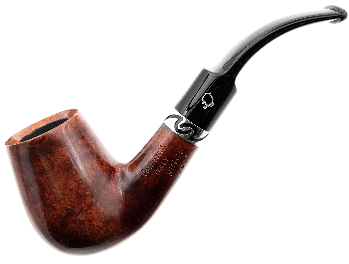 Italian Estates Lorenzetti Smooth Bent Brandy (9mm) (Unsmoked)