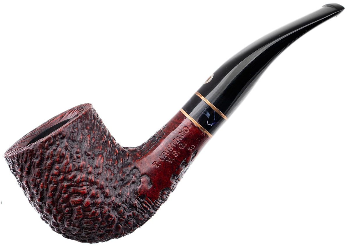 Italian Estates T. Cristiano Rusticated Bent Dublin (V.S.Q.) (30 D 5) (Unsmoked)