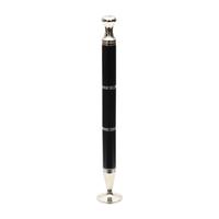Tampers & Tools Black and Silver Pipe Tamper