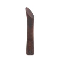 Pipe Tools & Supplies Scott Tinker Curly Black Walnut, Solid Nickel Foot, Tamper