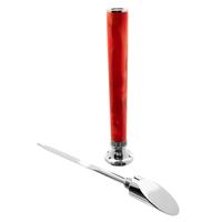 Tampers & Tools 8deco Kokka Tamper Ruby Orange Silver