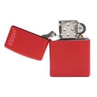 Lighters Zippo Red Matte with Zippo Logo