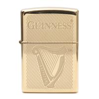 Lighters Zippo High Polished Brass Guinness Harp