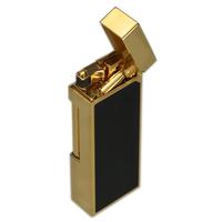 Lighters Dunhill Rollagas Black Lacquer Hallmark Lighter