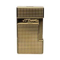 Lighters S.T. Dupont Lighter - Slimmy Diamond Head Golden