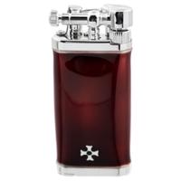 Lighters Sillem's Old Boy Red Enamel Sterling Silver Lighter