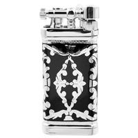 Lighters Sillem's Old Boy Black/Engraving Sterling Silver Lighter