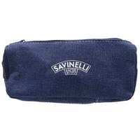 Stands & Pouches Savinelli Cloth 1 Pipe Combo Pouch Jeans