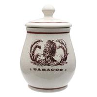 Pipe Accessories Savinelli Medium Antique Ceramic Tobacco Jar