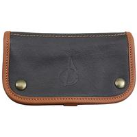 Pipe Accessories Claudio Albieri Italian Leather Tobacco Pouch Deluxe Chocolate/Russet