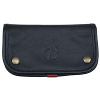 Stands & Pouches Claudio Albieri Italian Leather Elegance Tobacco Pouch Deluxe Black/Red