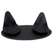 Stands & Pouches Claudio Albieri 2 Pipe Leather Magnetic Stand Black