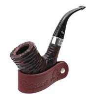 Stands & Pouches Peterson Oxblood Sherlock Holmes Leather Pipe Stand