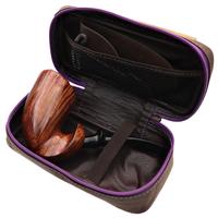 Stands & Pouches Neerup Leather 1 Pipe Pouch Purple