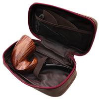 Stands & Pouches Neerup Leather 1 Pipe Pouch Bordeaux