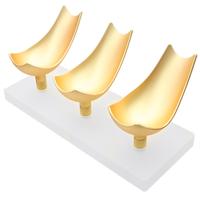 Stands & Pouches 8deco 3 Pipe Stand Gold